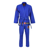 Novakik BJJ GI with Belt and Bag – Blue Alpha Series 450 GSM Kimono Jiu Jitsu Uniform